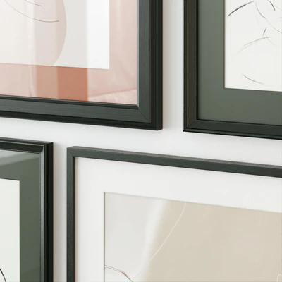Abstract painting gallery wall — Ver 4