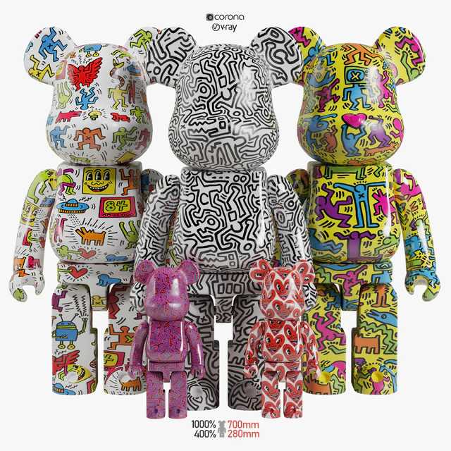 Bearbrick / Keith Haring — Descargar