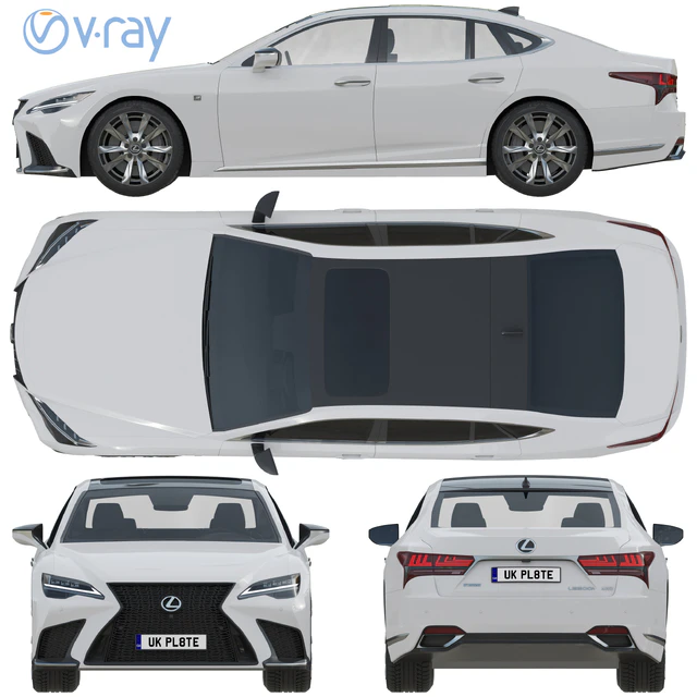 LEXUS LS F-Sport 2022 — Скачать