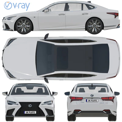 LEXUS LS F-Sport 2022 — Вид 2