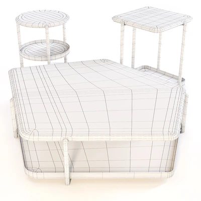 Giorgetti: Coffee Table - Skyline Set 02 — Вид 2