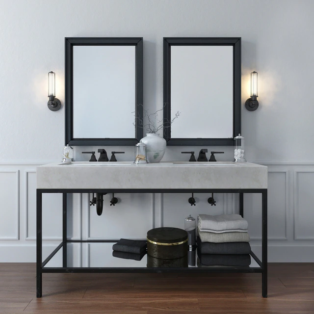 Wall-mounted washbasin Hudson Restoration Hardware — Descargar