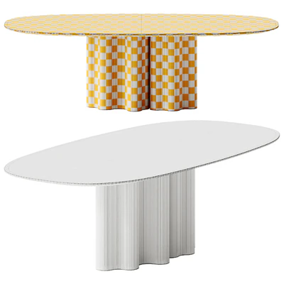 Saba Italia Teatro Magico Oval Table — Ver 3