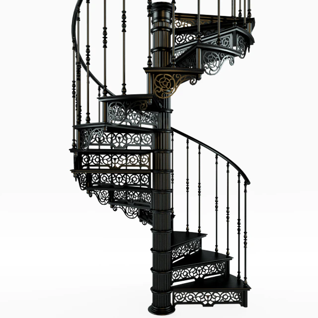 Винтовая лестница / Spiral staircase — Скачать
