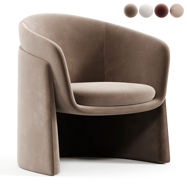 Seba Lounge Armchair — Скачать