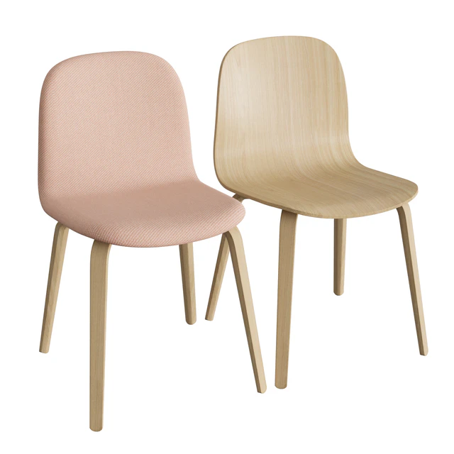 Visu Chair Wood Base — Descargar