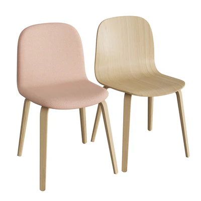 Visu Chair Wood Base — Ver 1