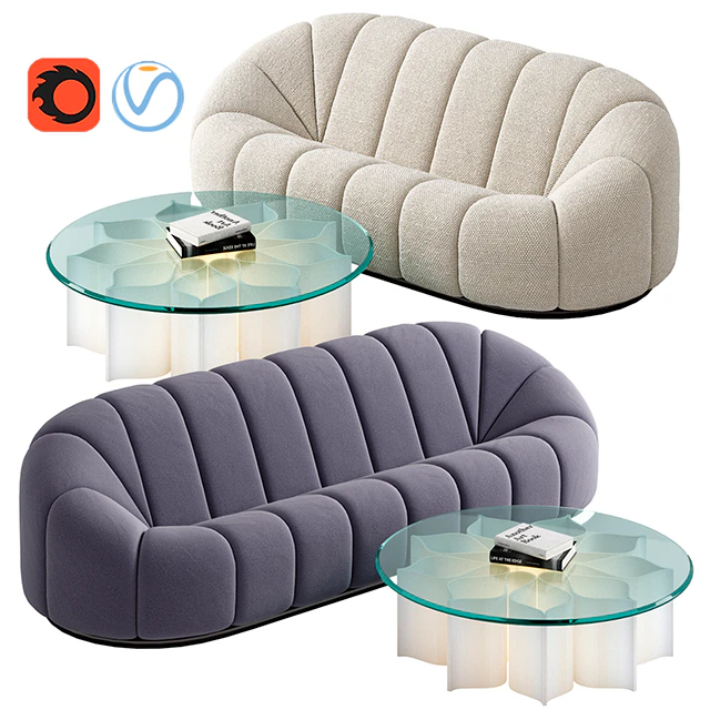 Pierre Paulin Canape Alpha — Скачать