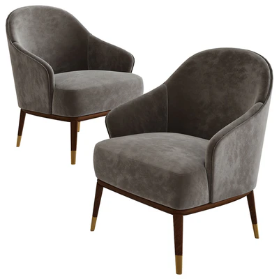 LESLIE ARMCHAIRS By Minotti — Скачать