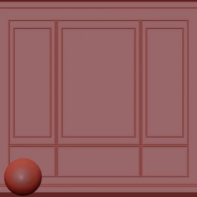 Decorative plaster with molding 134 — View 2