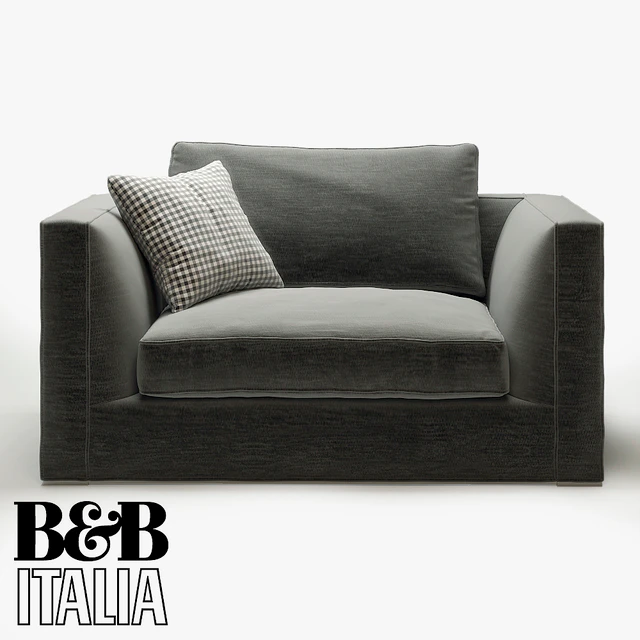 Armchair B&B Italia Richard — Скачать