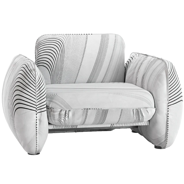Armchair BRIGITTE Baxter — Descargar