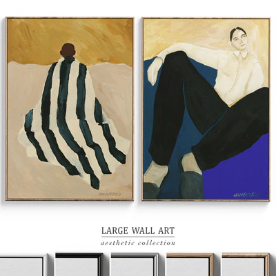 Abstract Human Figure Wall Art C-388 — download