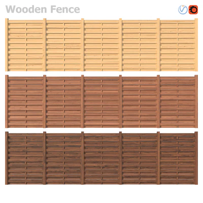 Wooden Fence III — Ver 2