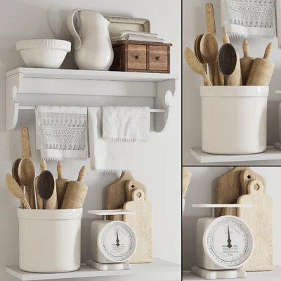 kitchen decor set 01 — Ver 1