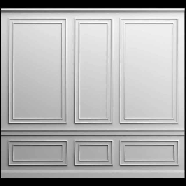 Стеновая панель - гипсовая лепнина — Скачать