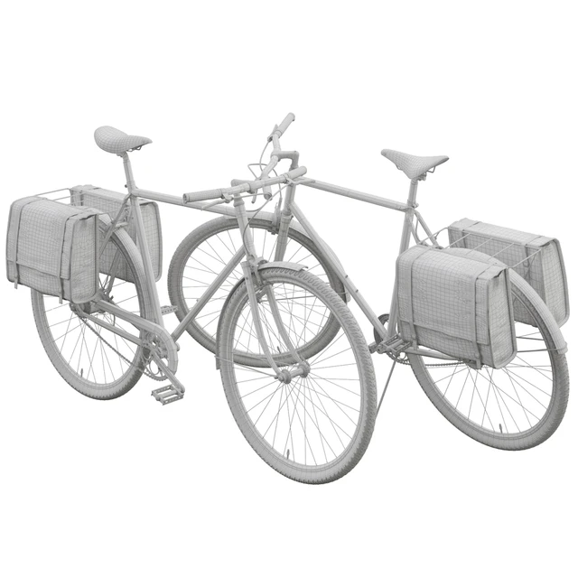 Classic bicycle in two versions — Скачать