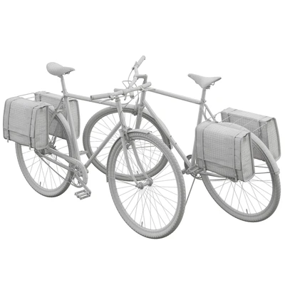 Classic bicycle in two versions — Вид 2