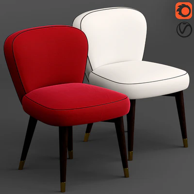 Black tie olivia chair — Ver 1