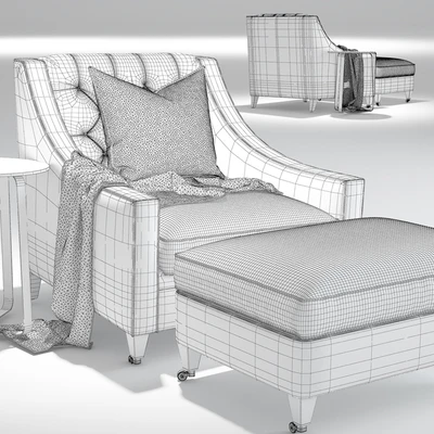 Renoir Armchair Elypsis Table The sofa and chair company — Ver 2