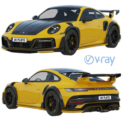 Porsche 911 TECHART GTstreet R 2022 — Ver 4