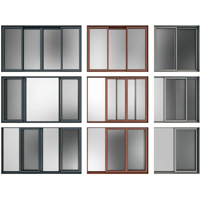 Sliding Stained Glass Aluminum Windows — Descargar