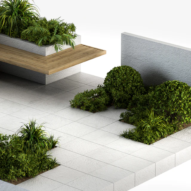 Roof Garden and Landscape Furniture 04 — Скачать
