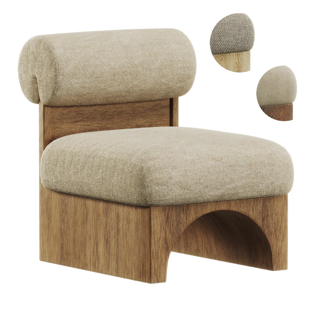 Velvet Pamela Accent Chair — Descargar