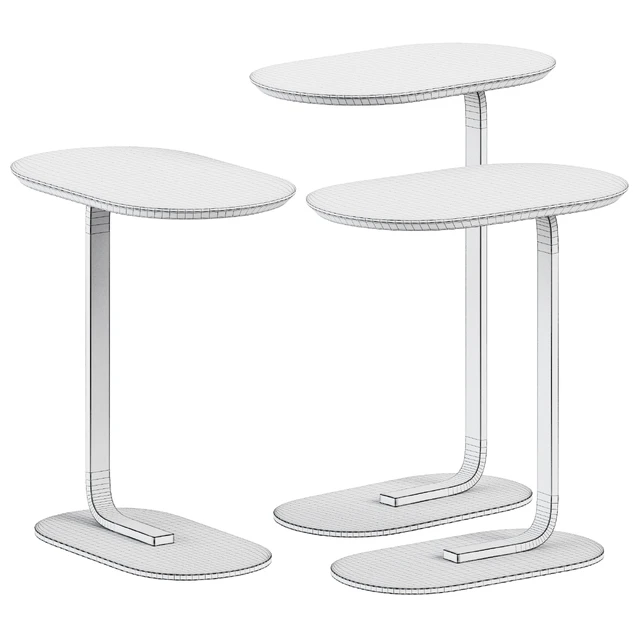 Wooden Relate Side Table by Muuto — Descargar