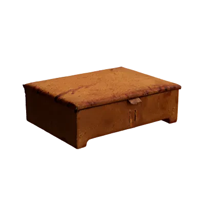 leathered wooden box 001 — Descargar