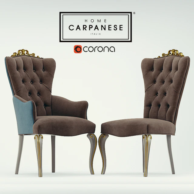 Стул и кресло Carpanese — Скачать