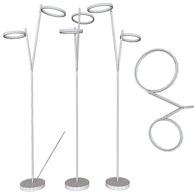 Торшер CANARM LFL128A62BK Lexie LED Floor Lamp — Вид 2