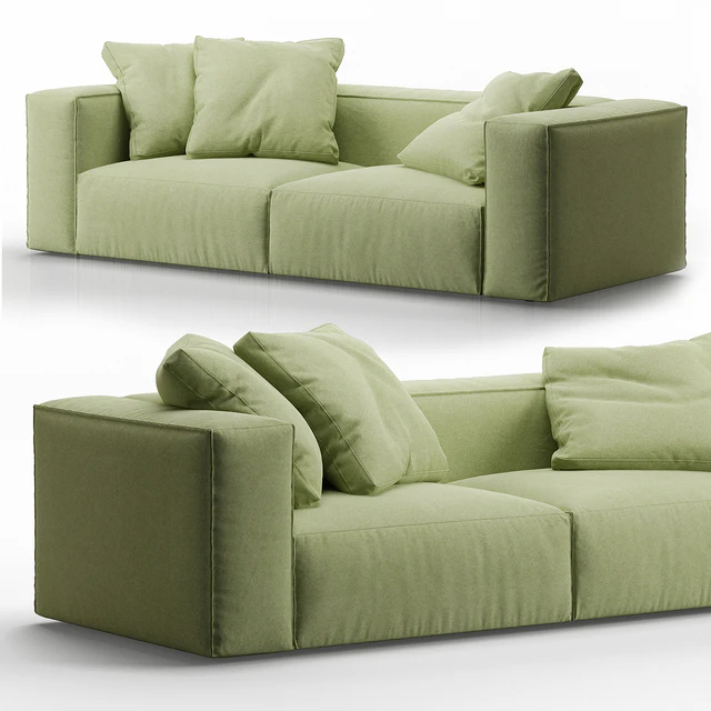 Nils 2 Seater Sofa by Ligne Roset — Descargar