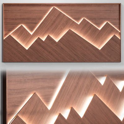 Mountains wall panel — Ver 2