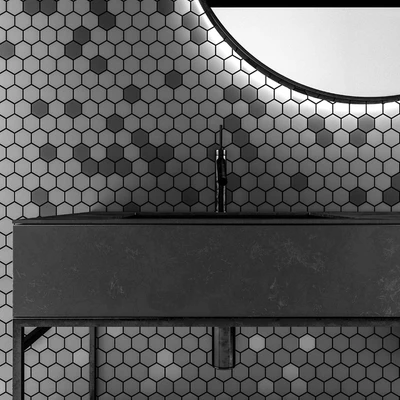 Bathroom furniture and decoration set — Ver 3