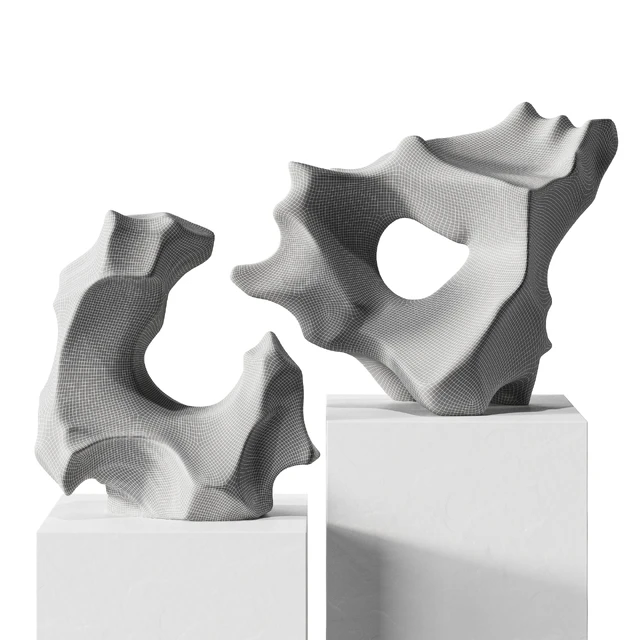 Abstract stone sculpture — Скачать