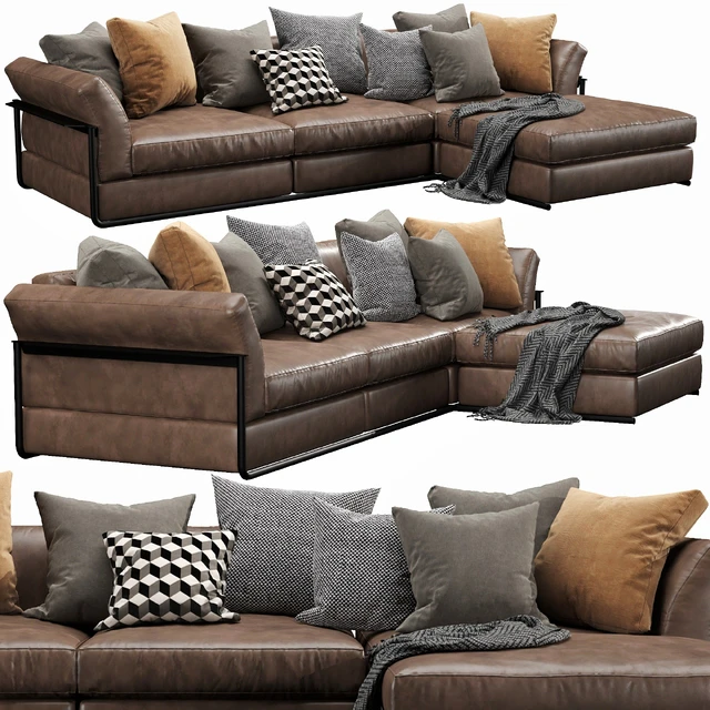 Flexform Zeno Chaise Lounge — Descargar