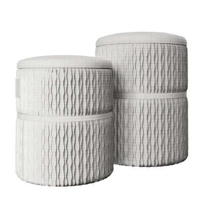 Set of two ottomans Verona MY iNTERNO — Ver 2