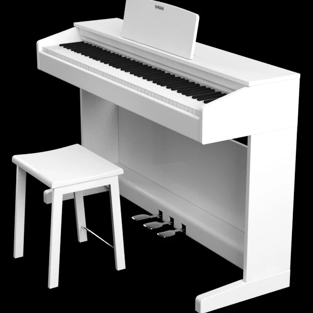 Цифровое пианино YAMAHA YDP-143 WH&B — Скачать