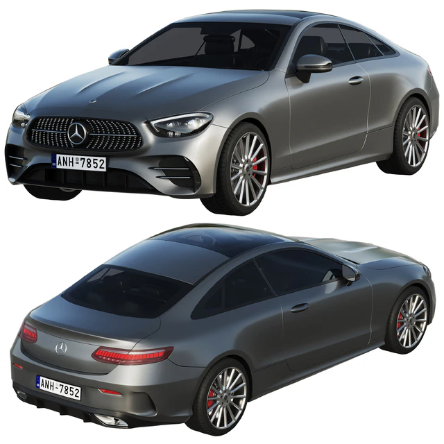 Mercedes-Benz E-Class Coupe AMG-Line 2021 — Descargar