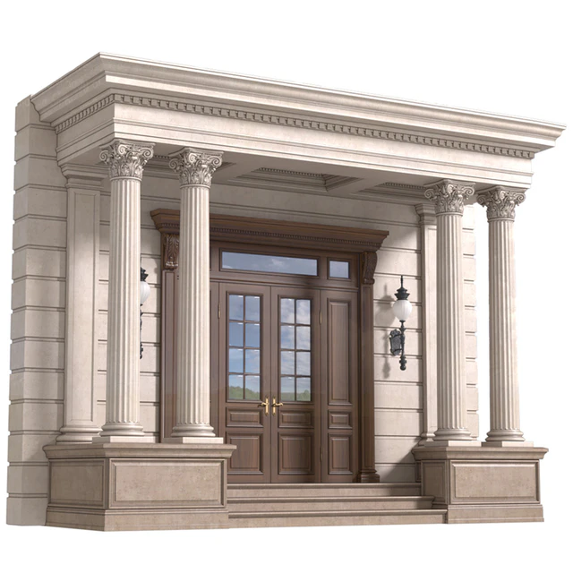 Column Porch Entrance to the house Classic Porch — Descargar