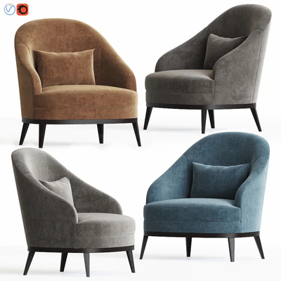 Oscar One Mebal Lounge Armchair — Скачать