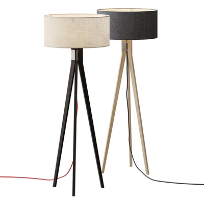 Folk Tripod Floor Lamp — Ver 1