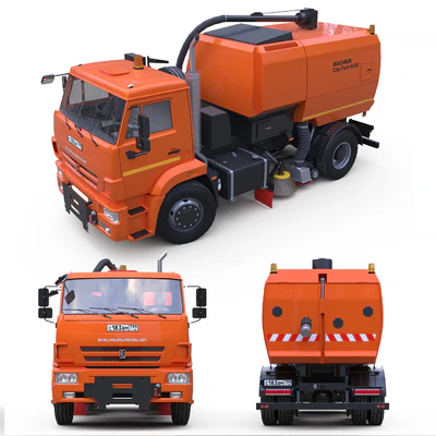 Вакуумная Подметально-Уборочная Машина Bucher City Fant 6000 На Шасси Камаз-53605 — Вид 5