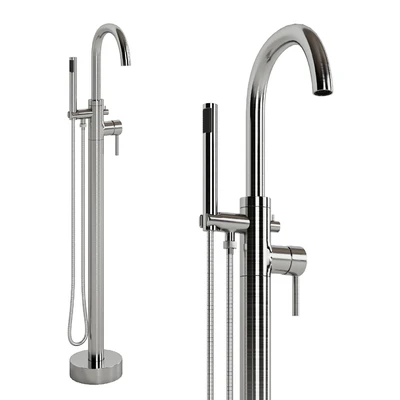 WoodBridge Freestanding Air Whirlpool Bathtub — Ver 2