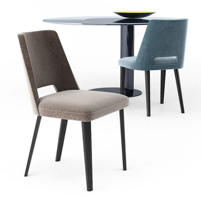 Gallotti&Radice table and chair Oto Thea — Ver 3