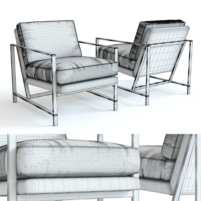 West Elm Metal Frame Chair — Descargar