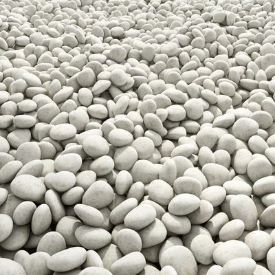 Pebble wite road 2 / Дорога из белой гальки 2 — Вид 1