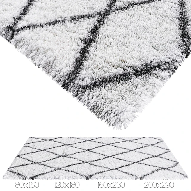 Quattro rug bone-gray — Descargar