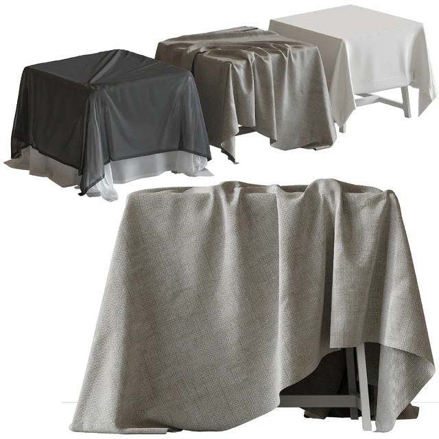 Tablecloth on a rectangular table 75 — Descargar